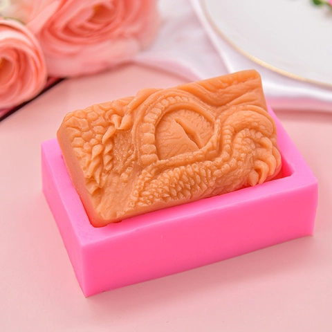 Dragon Eye Silicone Mold Scale Texture Fondant Cake Decorating DIY Craft Soap Candle Resin Plaster Aromatherapy Tool