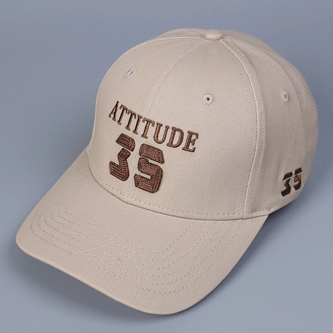 Cappello Da Baseball In Cotone Con Ricamo Attitude 35 Regolabile Casual Protezione Solare All'Aperto Per Uomini E Donne