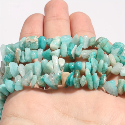 Natural Gemstone Beads Irregular Gravel Polished Stone Chips For DIY Jewelry Making Necklaces Bracelets Agate Quartz Amethyst