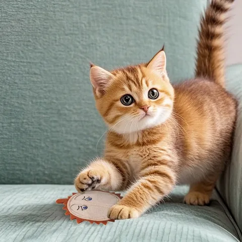 Fruitvormig Katten Speelgoed Vilt Avocado Appel Doerian Met Bel En Galvrucht Interactief Tanden Slijpen Bijtplezier