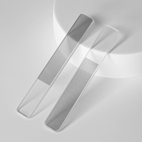 Nano Glass Nail File Professional Manicure Tool Washable Polishing Buffer For Natural Nails Portable Beauty Accessory