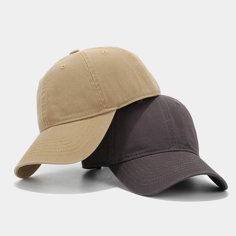 Gorra De Béisbol De Algodón Lavado Vintage Soft Top Color Sólido Ajustable Protección Solar Retro Dad Hat Para Hombre Mujer