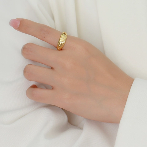 Vintage Stern Mond Ring Größenverstellbar 925 Sterlingsilber Zirkonia Retro Geometrischer Schmuck Damen Accessoire