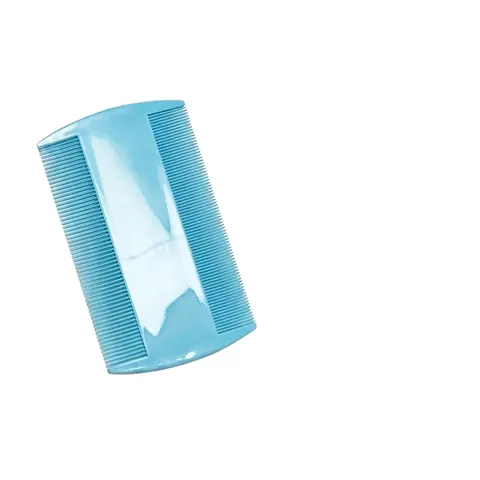 Peigne Anti Puces Double Face Pour Animaux Plastique Peigne De Toilettage À Dents Fines Pour Chiens Et Chats Enlève Les Poux
