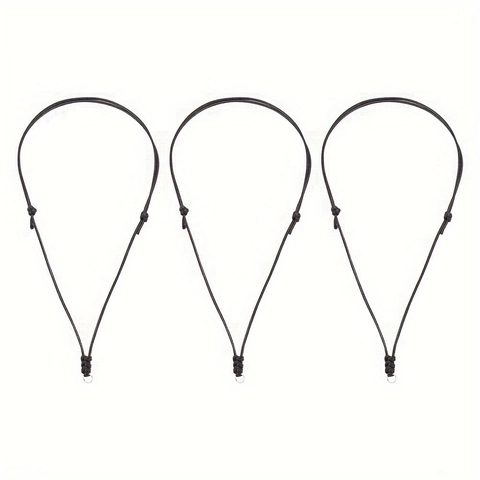 Verstelbare Handgeweven Waxkoord Ketting Doe-het-zelf Sieraden Maken Bevindingen Hanger Koord Met Metalen Ring Gevlochten Touw Accessoire