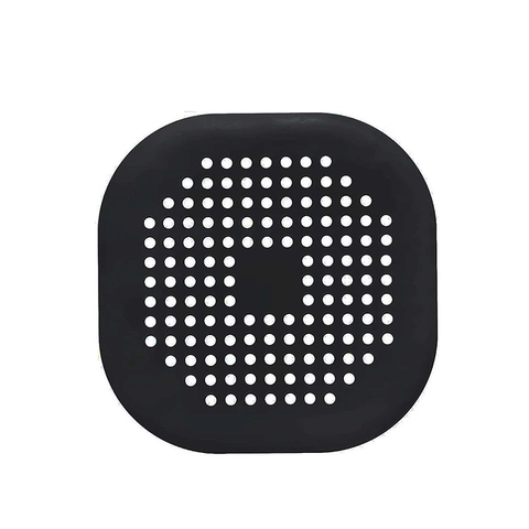 Square Hair Catcher TPR Silicone Drain Cover With Suction Cups Anti-Clogging Sink Filter For Bathroom Kitchen Shower