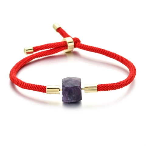 Handmade Woven Milan Rope Bracelet With Natural Stone And Copper Accents Adjustable Minimalist Boho Jewelry For Women