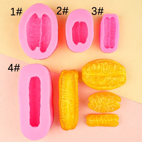 Realistic Fried Dough Stick Silicone Mold 3D Food Shape DIY Aromatherapy Candle Soap Plaster Resin Cake Decor