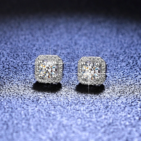Boucles Oreilles Classiques Avec Tige Argent 925 Cuivre Zirconium Forme Cœur Flocon Neige Corne Cerf Bijoux Cadeau Femmes