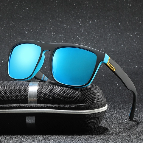 Polarized Sunglasses UV400 Protection Square Frame Outdoor Sports Cycling Driving Fashion Unisex Eyewear PC TAC