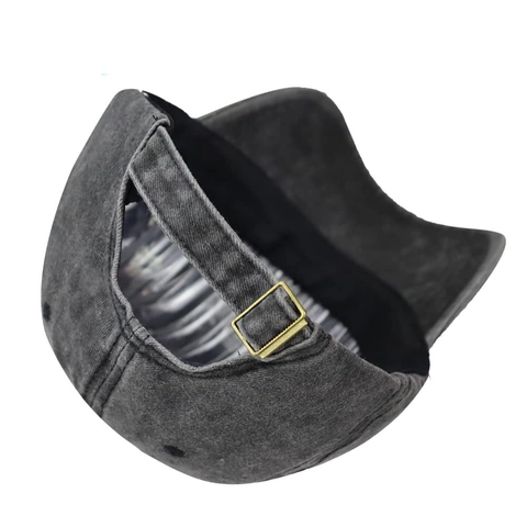 Retro Washed Cotton Baseball Cap Distressed Dad Mom Embroidered Hat For Men Women Adjustable Sun Shade Fashion Peaked Cap