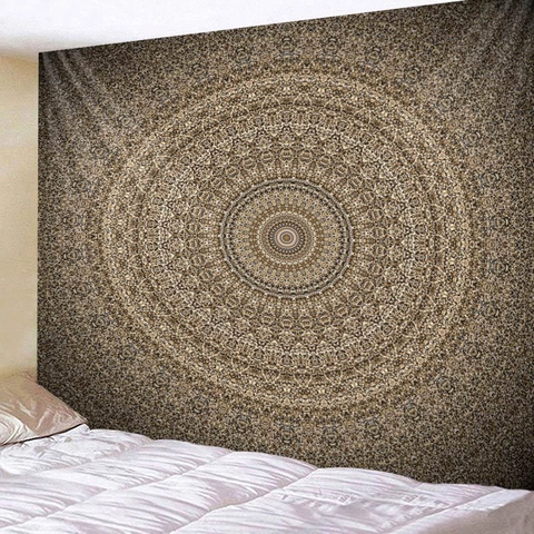 Mandala Tapisserie Wandbehang Böhmisch Polyester Dekorativ Hintergrund Für Schlafzimmer Wohnzimmer Yoga Meditation Chakra