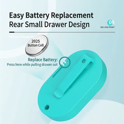 Ultrasonic Pest Repeller Portable Electronic Clip-On Insect Deterrent For Dogs Cats Humans Plastic