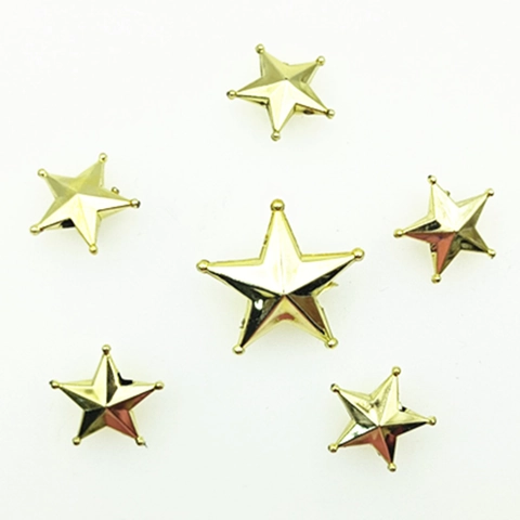 Puntale Per Albero Di Natale Stella Ornamenti Plastica Galvanizzata Oro Argento Per Decorazioni Natalizie Stile Festivo