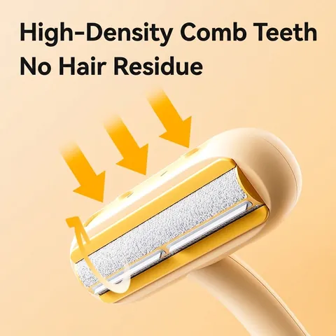 Dinosaur Shape Pet Hair Remover Dual Directional Static Adsorption Lint Brush Portable Fur Cleaning Tool For Furniture
