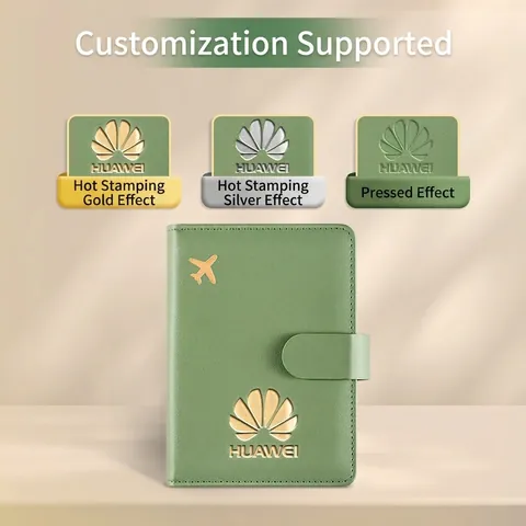 Porta Passaporto Blocco RFID Organizzatore Di Viaggio Multifunzionale In Pelle PU Portafoglio Carte Con Slot SIM Motivo Aereo