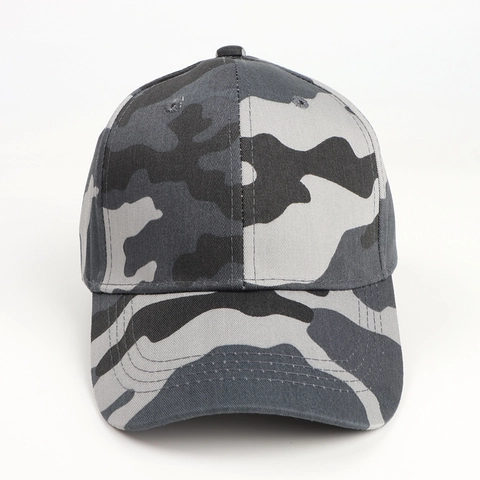 Cappello Da Baseball Camouflage Cotone Regolabile Gancio Anello Protezione Solare Sport All'aperto Berretto