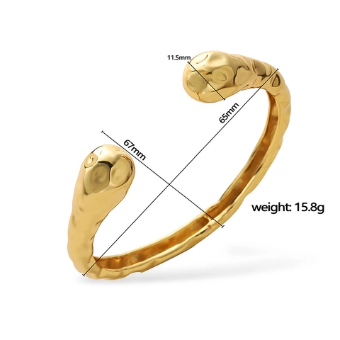 Unregelmäßige Textur Kupfer Schmuckset Hammerschlag Tropfenohrringe Offener Ring Und Armband Für Frauen Vintage
