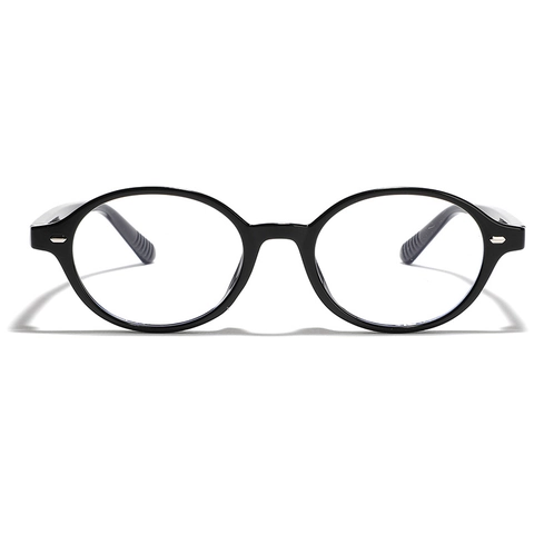 Occhiali Da Vista Ovali Retrò Anti Luce Blu Montatura PC Lenti AC Stile Vintage Tondi Donna Uomo