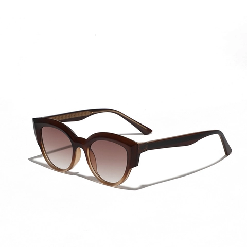 Retro Katzenauge Sonnenbrille TR90 Rahmen UV400 Schutz AC Gläser Mode Vintage Reisen Outdoor Für Damen Und Herren