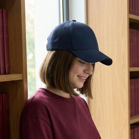 Gorra De Béisbol Color Sólido Poliéster Transpirable Protección Solar Deporte Al Aire Libre Casual Unisex Ajustable