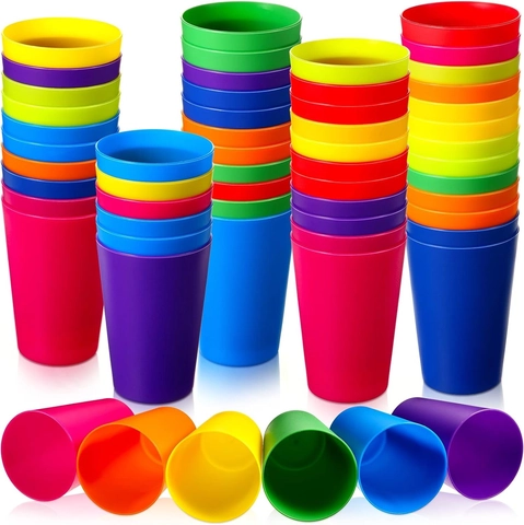 Bunte Stapelbecher Aus Kunststoff Für Geschwindigkeitsspiel Hand-Auge-Koordinationstraining Für Kinder Lernspielzeug