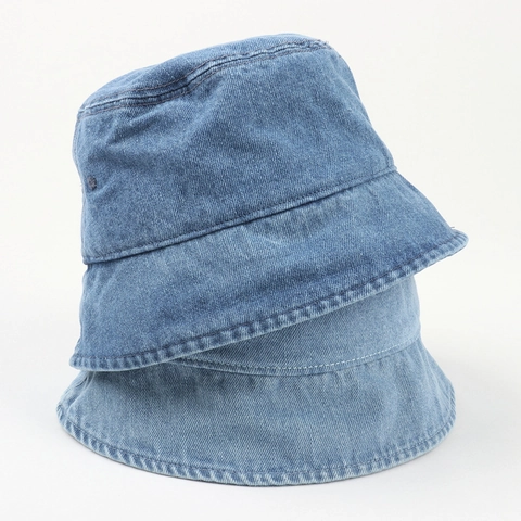 Sombrero De Pescador De Mezclilla Lavada Vintage Protección Solar Exterior Casual Para Mujeres Y Hombres Algodón