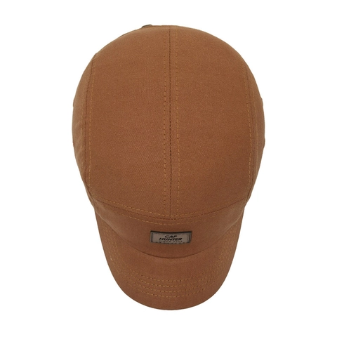Unisex 5 Panel Baseball Cap Cotton Canvas Retro Adjustable Camper Hat With Leather Patch Outdoor Streetwear