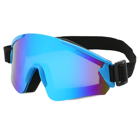 Gafas De Deporte Aire Libre Esquí A Prueba De Viento Antipolvo Espejo Colorido Polarizado Lente PC Para Ciclismo Senderismo Hombres Mujeres