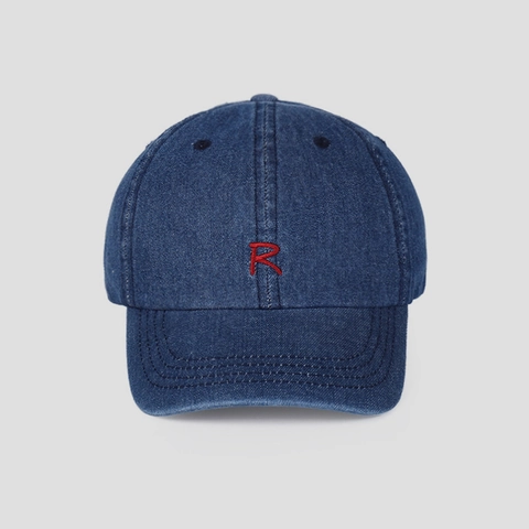Casquette De Baseball En Jean Coton Lavé Broderie Lettre R Réglable Décontracté Vintage Chapeau Soleil Pour Hommes Femmes