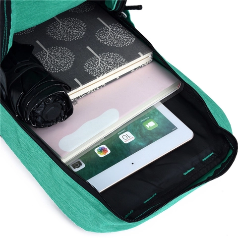 Mochila Informal Ligera Tela Oxford Repelente Al Agua Bolsa Escolar Viaje Para Hombres Mujeres Estudiantes Varios Bolsillos