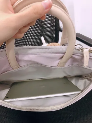 Laptop Bag Handbag With Trolley Sleeve Oxford Nylon Shockproof Briefcase For Business Office Women Simple