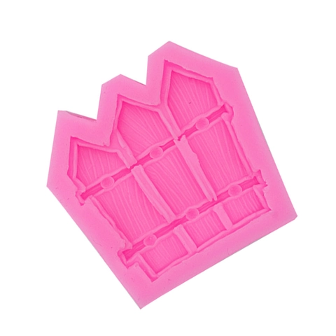 Fence Silicone Mold Wood Grain Texture DIY Fondant Chocolate Cake Decorating Tool Sugar Craft Clay Dessert Decor