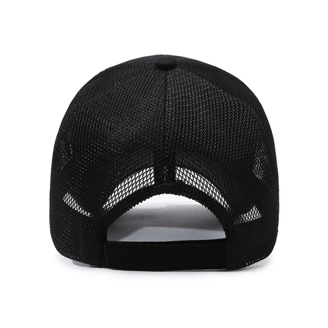 Cappello Da Baseball In Maglia Traspirante Da Uomo Asciugatura Rapida Regolabile Cappellino Trucker Sport Ricamo