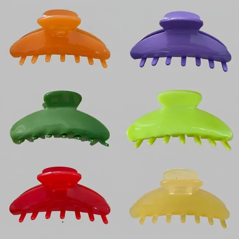 Große Haarklammern Aus Acetat Starker Halt Rutschfeste Haarkrallen Französischer Stil Haarschmuck Für Damen Dickes Haar