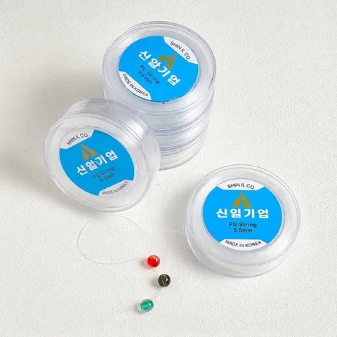 Transparentes Elastisches Band PU Dehnbarer Perlenfaden Für DIY Schmuckherstellung Armband Halskette Handwerk Zubehör