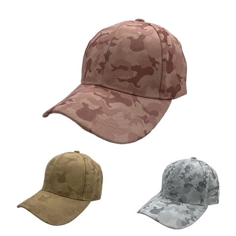 Camouflage Baseball Cap Cotton Breathable Sun Protection Outdoor Sports Adjustable Snapback Hat For Men Women