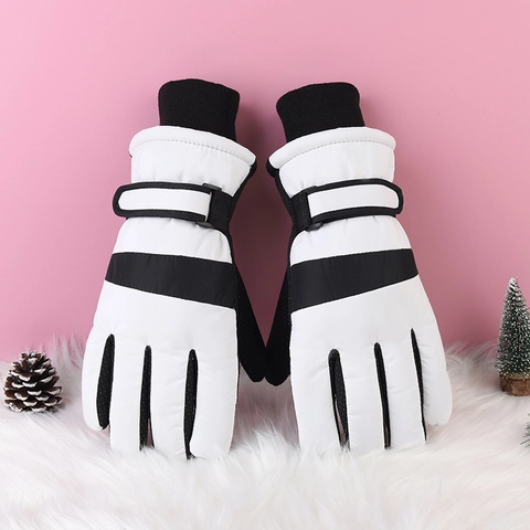 Winter Gloves Touchscreen Thermal Fleece Lined Windproof Waterproof Outdoor Cycling Skiing Riding For Men Women