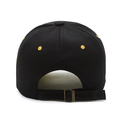 Cappello Da Baseball Ricamato Con Lettera Gotica B Cotone Cappello Da Sole Regolabile Streetwear Casual Unisex