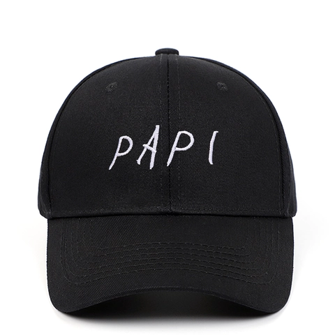 Cappello Da Baseball In Cotone Ricamo PAPI Regolabile Traspirante Cappello Da Sole Uomini Donne Sport Casual