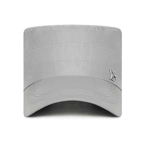 Schnell Trocknende Cadet Cap Für Damen Herren Flache Militär Mütze Sonnenschutz Atmungsaktiv Verstellbare Outdoor Angelmütze Armeehut Mit YS Logo