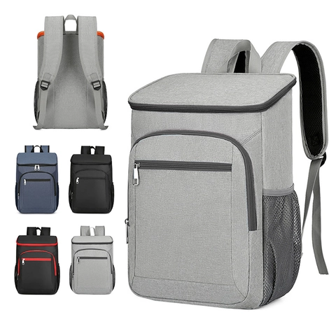 Mochila De Picnic Aislada Tela Oxford Bolsa Nevera A Prueba De Fugas Para Camping Al Aire Libre Senderismo Comida