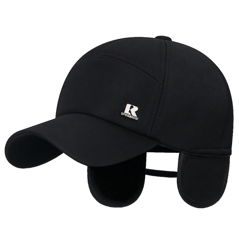 Berretto Da Baseball Invernale Da Uomo Con Paraorecchie Foderato In Pile Spesso Antivento Caldo Cappello Sportivo