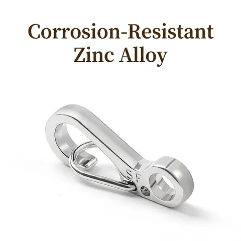 Mini Carabiner Spring Snap Hook Zinc Alloy Tactical EDC Keychain Backpack Accessories Metal Buckle Small Outdoor Clip