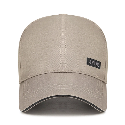 Casquette De Baseball Homme Réglable Protection Solaire Polyester Coton Sergé Patch Lettre Chapeau Sport Décontracté