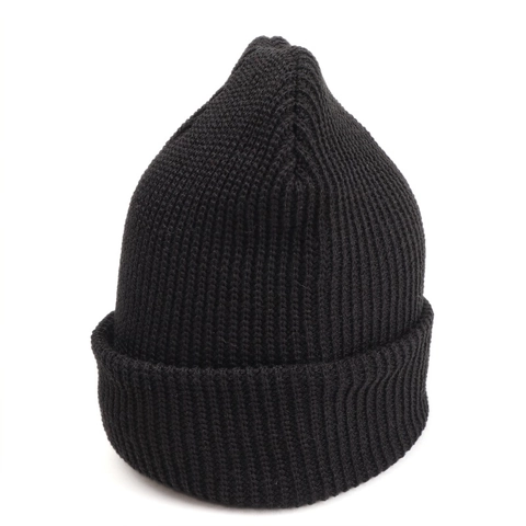 Ribbed Knit Beanie Winter Hat Acrylic Cuffed Solid Color Windproof Warm Outdoor Skull Cap Unisex
