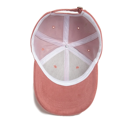 Gorra De Béisbol Para Mujeres Hombres Color Sólido Algodón Cepillado Tela De Gamuza Hebilla Ajustable Exterior Otoño Invierno Sombrero