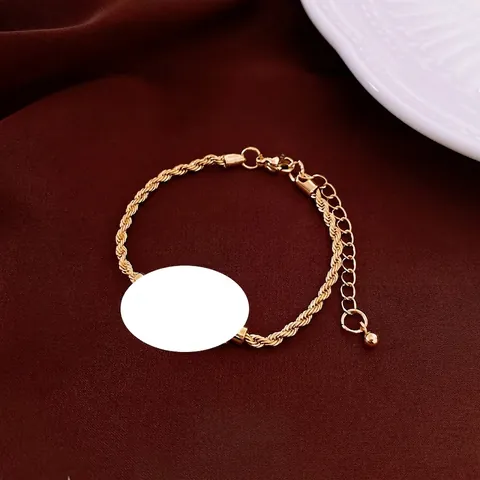 Elegant Zirconia Copper Bracelet For Women Adjustable Twisted Rope Chain Light Luxury Fashion Jewelry