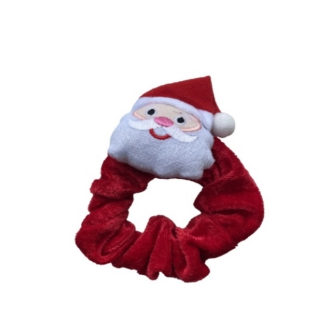 Coleteros De Felpa De Navidad Papá Noel Reno Árbol Terciopelo Gomas Elásticas Para El Pelo Accesorios Festivos Mujeres Niñas