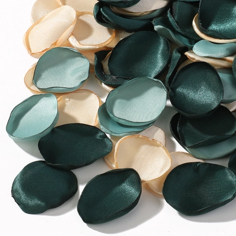 Artificial Satin Rose Petals For Wedding Party Event Decoration Romantic Flower Petals